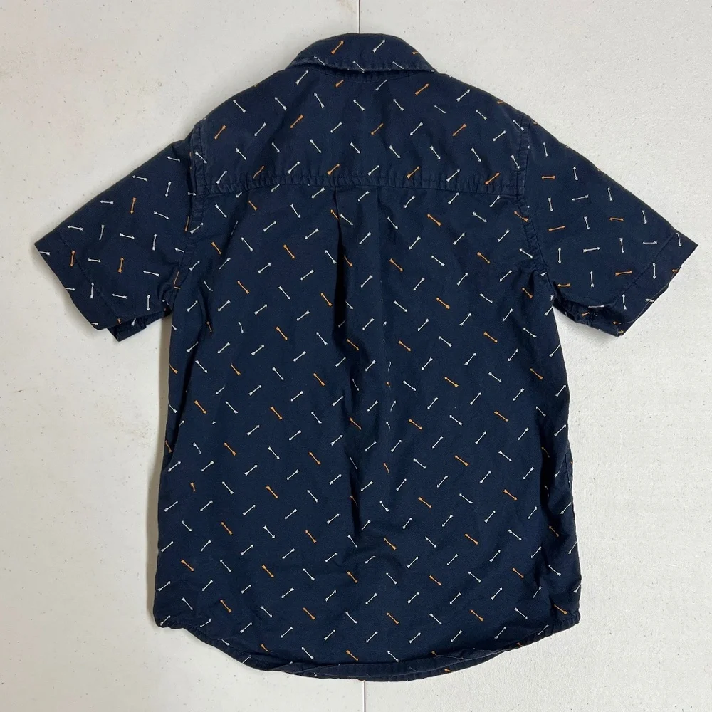 The Children's Place - Boy's Arrow Pattern Button Down - 5/6